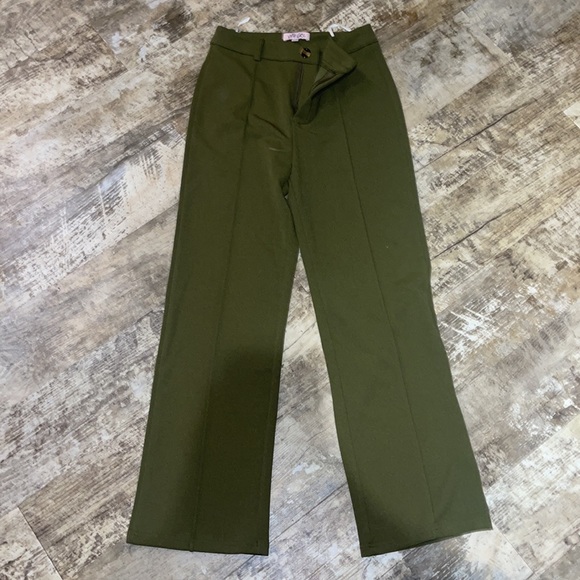Verge Girl Green Dress Pants - Picture 5 of 11